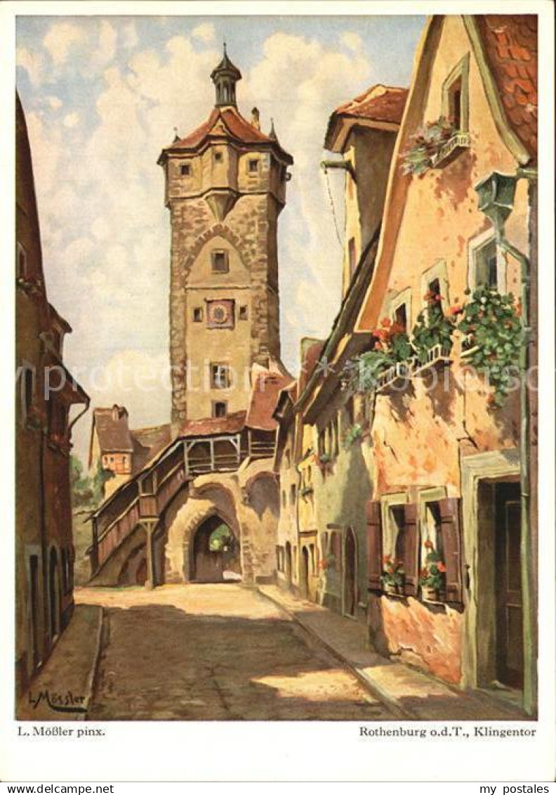 Rothenburg Tauber Klingentor - Rothenburg O. D. Tauber