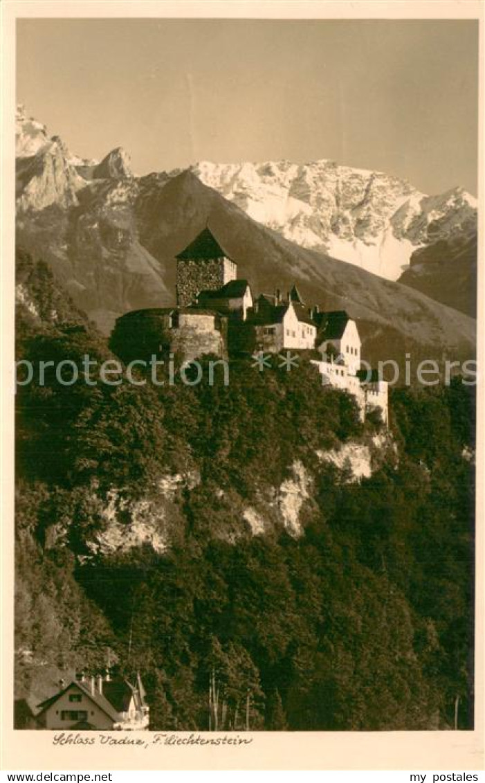 Fuerstentum Liechtenstein Schloss Vaduz - Liechtenstein