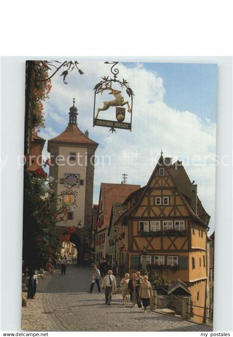 Rothenburg Tauber Ploenlein - Rothenburg O. D. Tauber