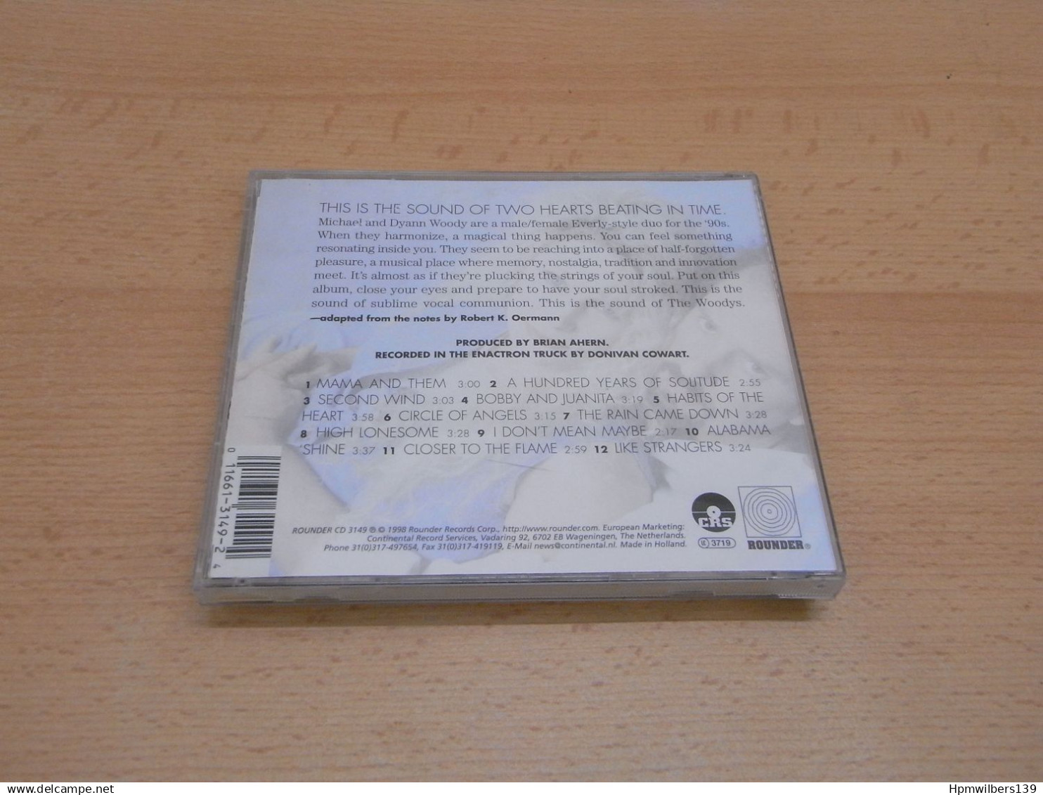 CD Gesigneerd - Signed : The Woodys 1998  (s143) - Handtekening / Autographe - Autographs
