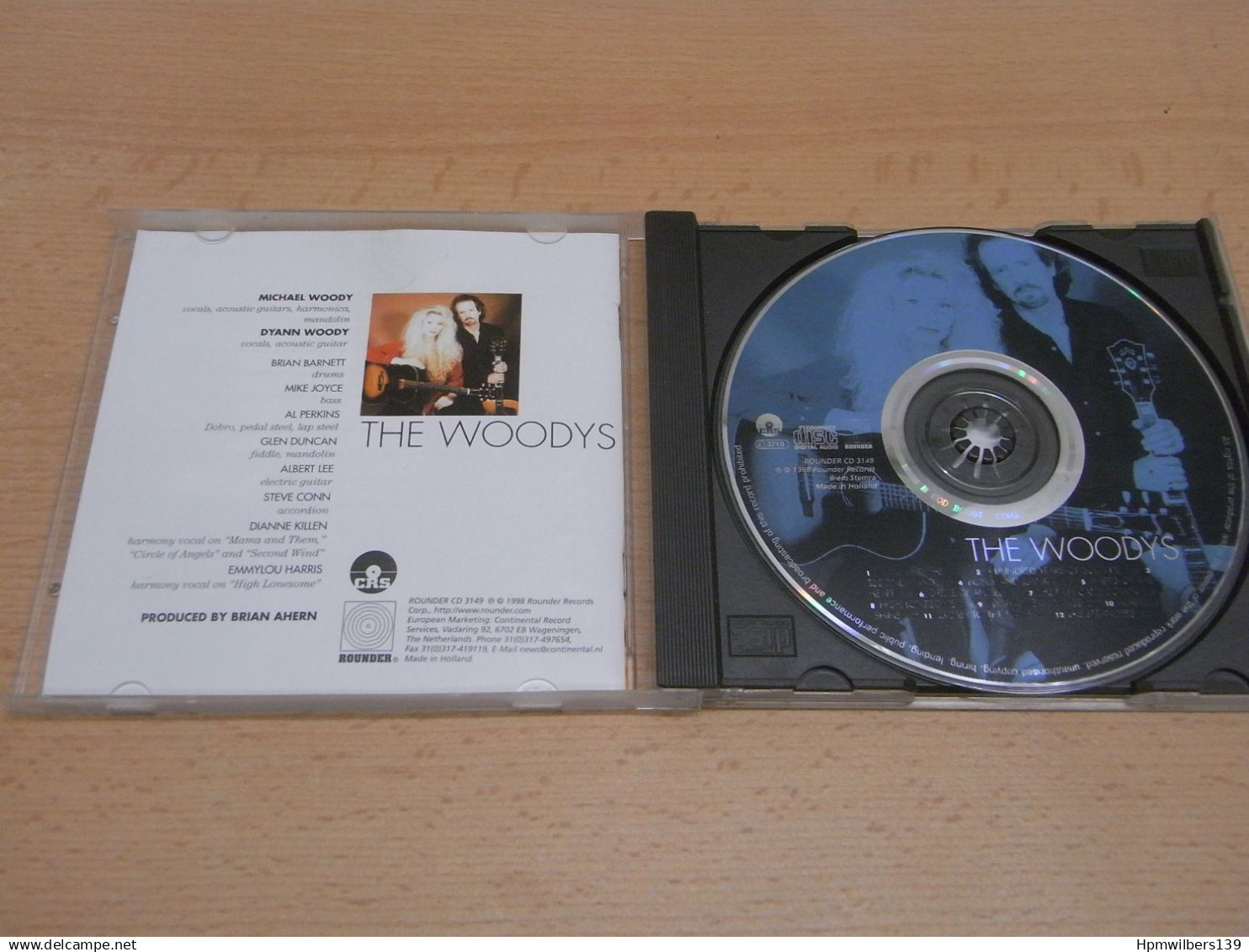 CD Gesigneerd - Signed : The Woodys 1998  (s143) - Handtekening / Autographe - Autographs