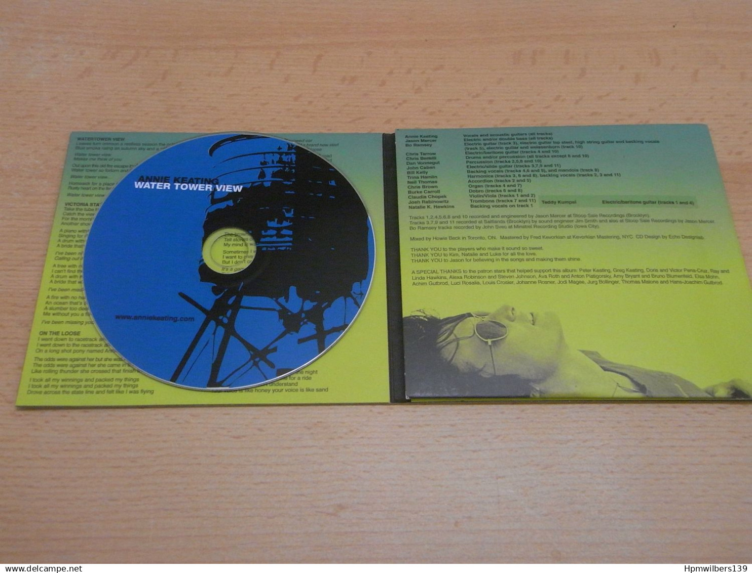 CD Gesigneerd - Signed : Annie Keating 2010 (s144) - Handtekening / Autographe - Autographes