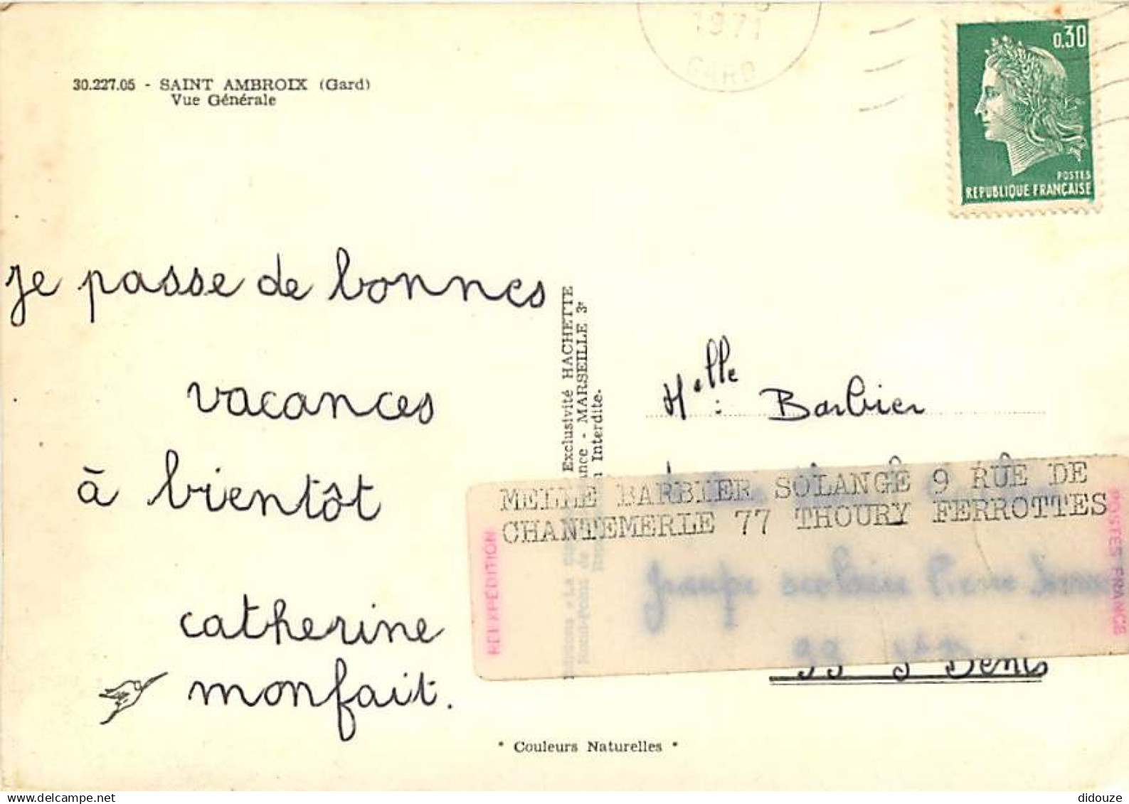 30 - Saint Ambroix - Vue Générale - CPM - Voir Scans Recto-Verso - Saint-Ambroix