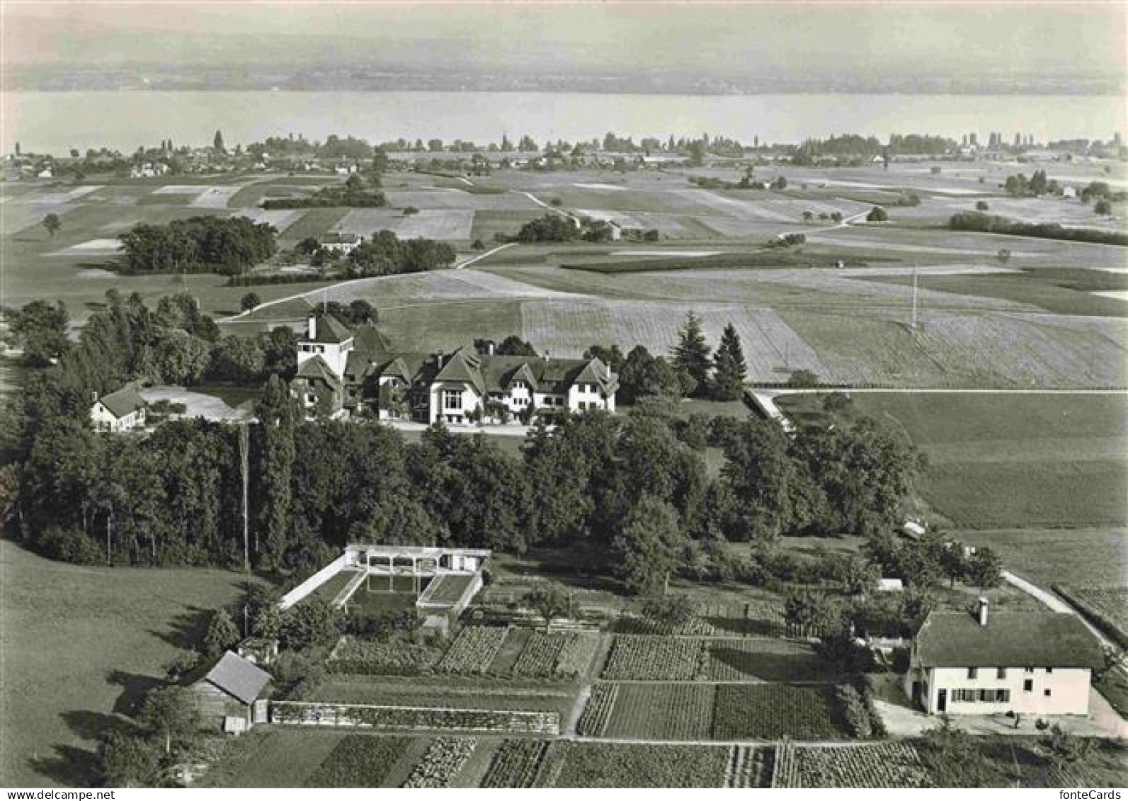 Coppet VD La Chataigneraie Vue Aerienne - Autres & Non Classés