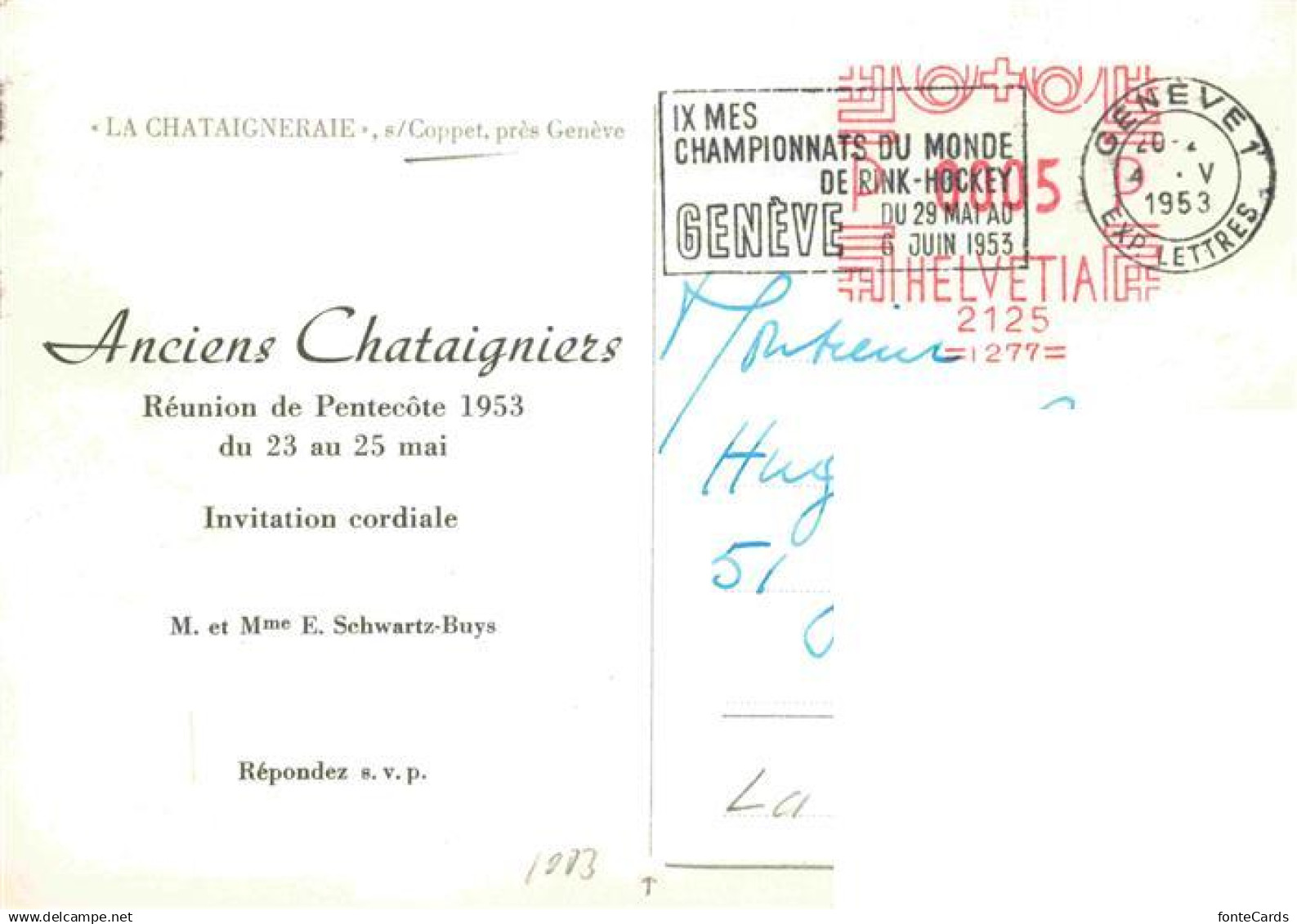 Coppet VD La Chataigneraie Vue Aerienne - Autres & Non Classés