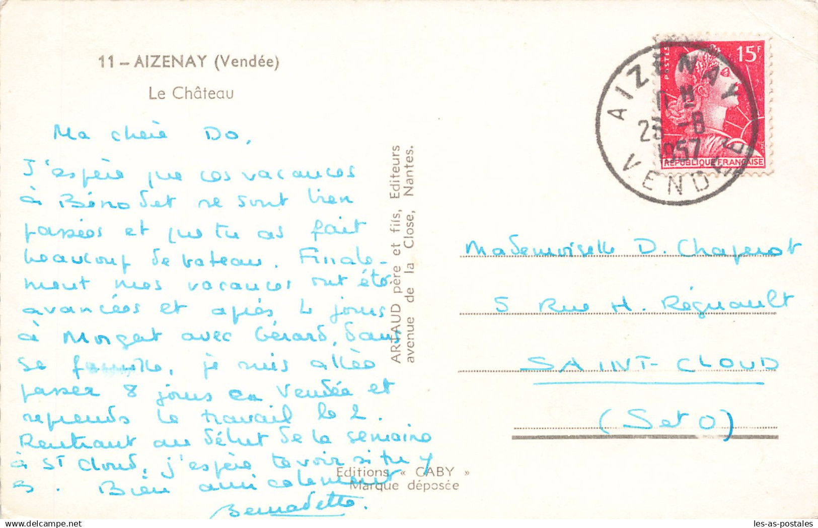 85 AIZENAY LE CHÂTEAU - Aizenay
