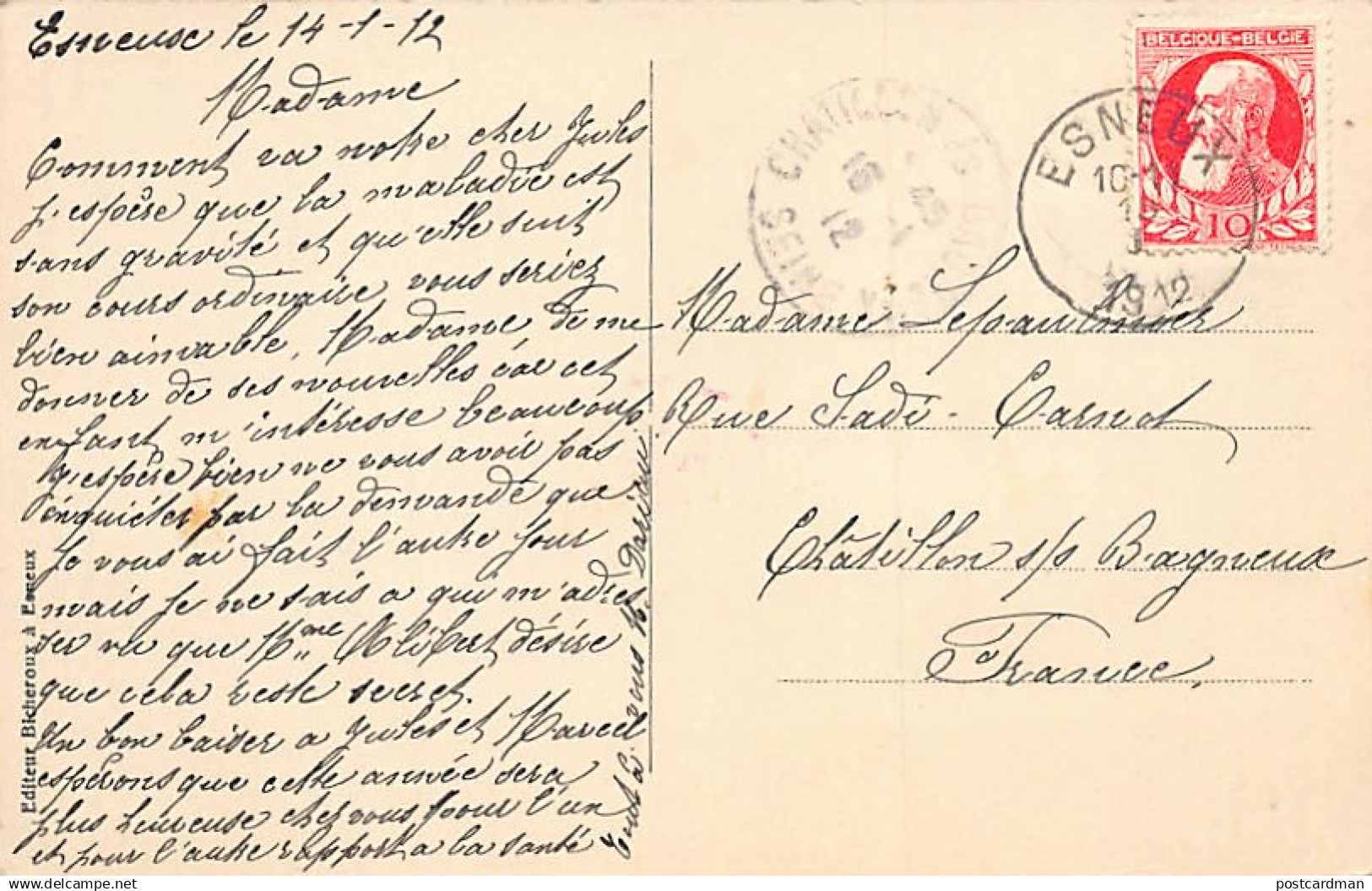 Belgique - ESNEUX (Liège) Fonds De Rosière - Esneux
