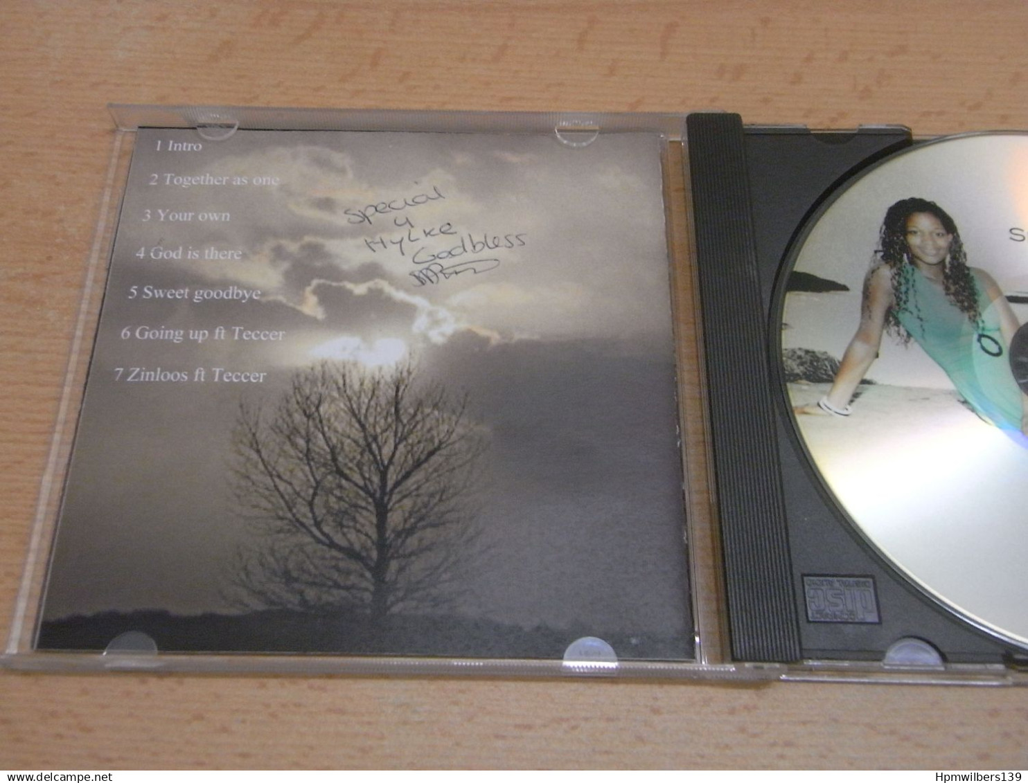 CD Gesigneerd - Signed : Sherida Pinas (s152) - Handtekening / Autographe - Autographs