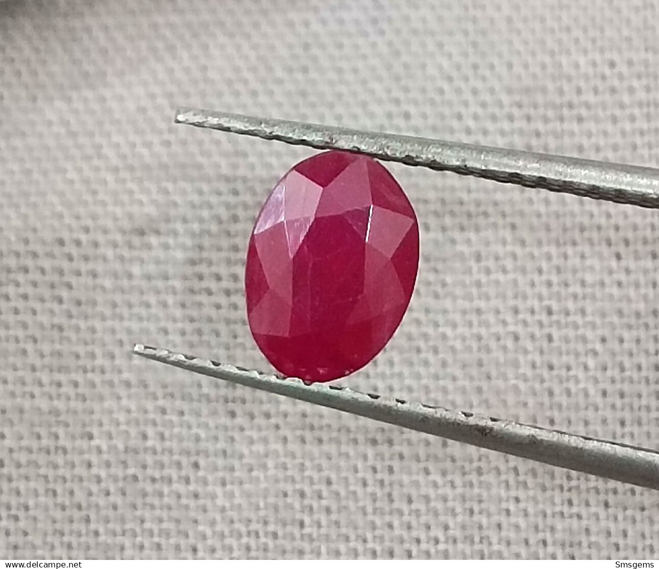 GSI Certified 1.03ct Mozambique Ruby, Natural Untreated Loose Gemstone