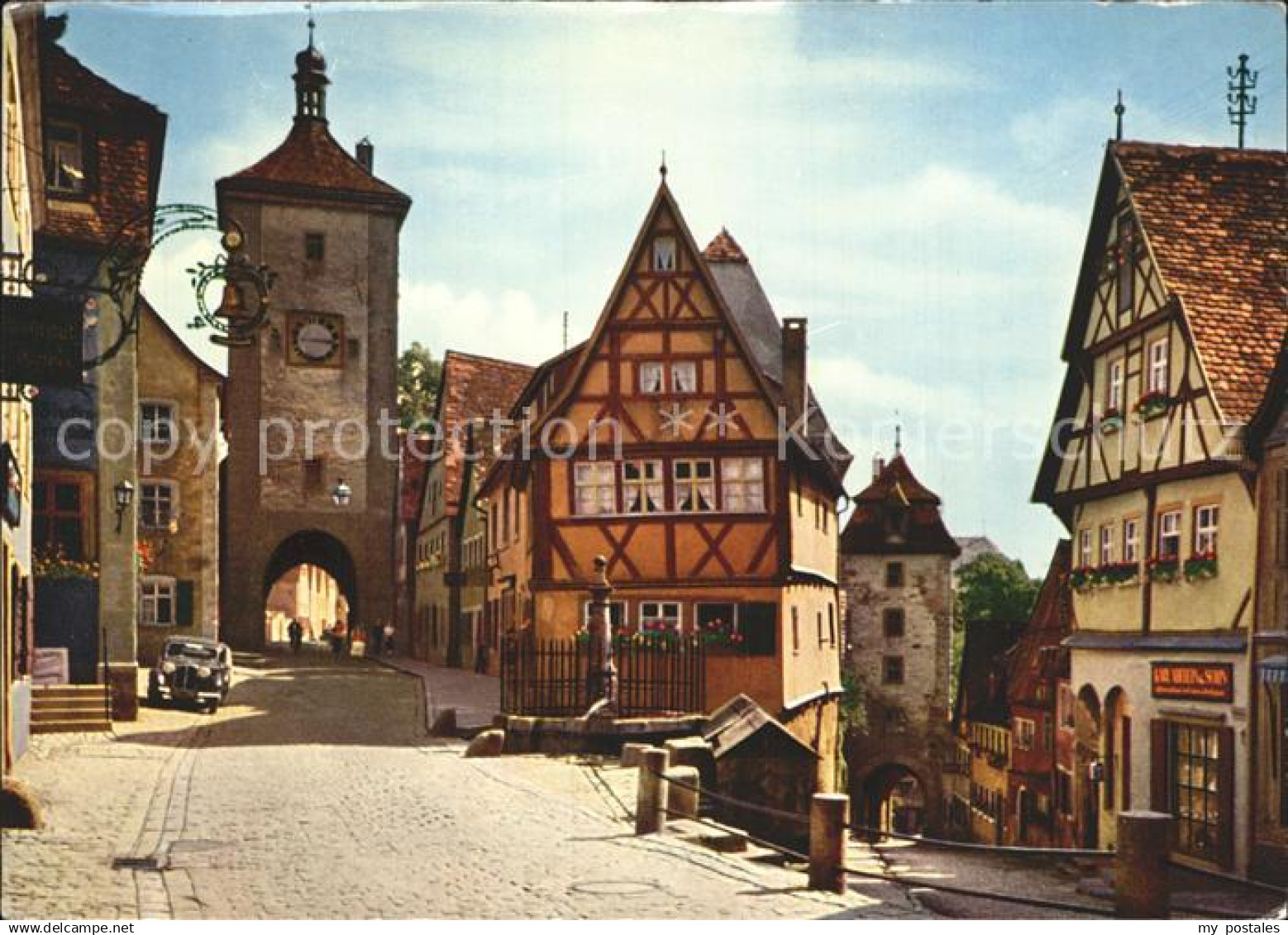 Rothenburg Tauber Ploenlein - Rothenburg O. D. Tauber