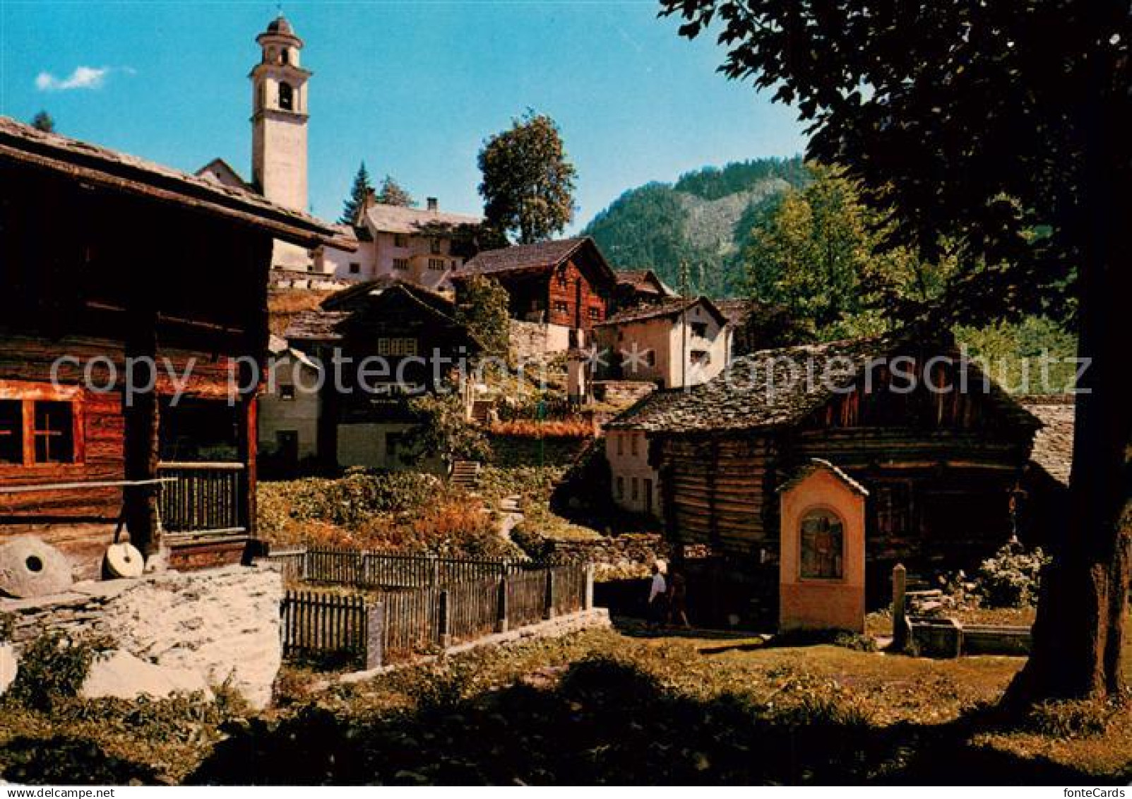 Bosco-Gurin TI Walserdorf Im Tessin - Autres & Non Classés