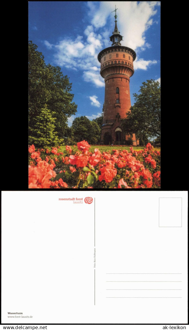 Ansichtskarte Forst (Lausitz) Baršć Wasserturm 2004 - Forst