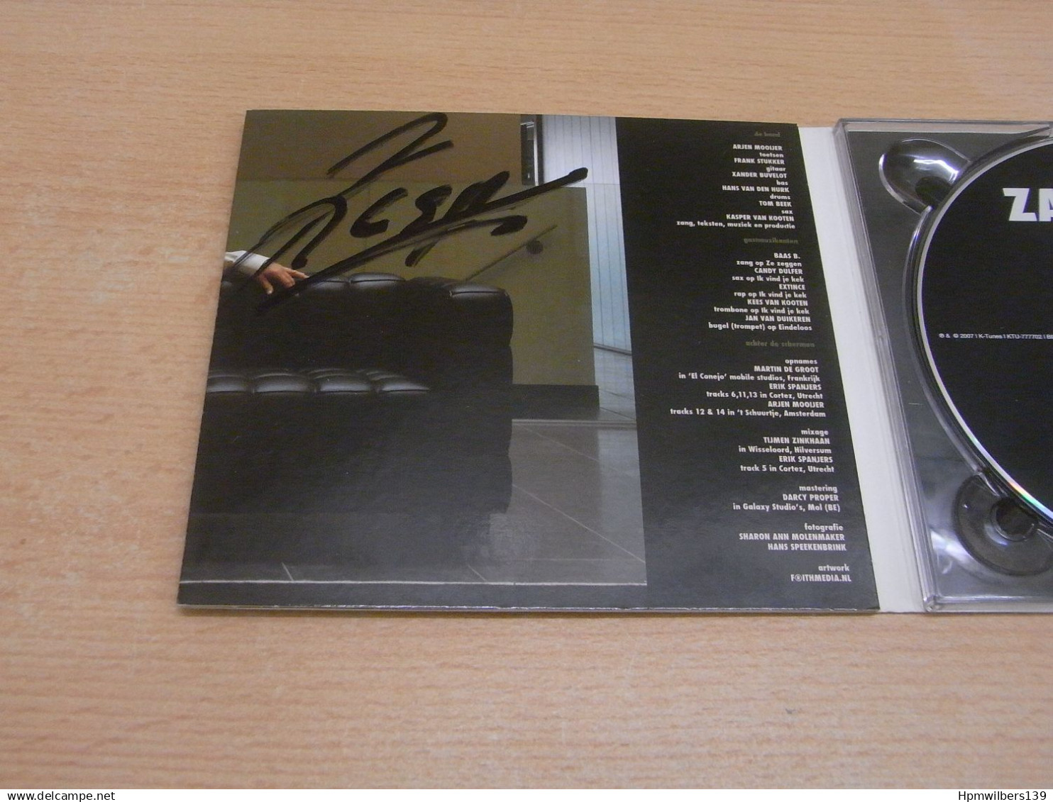 CD Gesigneerd - Signed : Kasper Van Kooten & Band (s411) - Handtekening / Autographe - Autographs