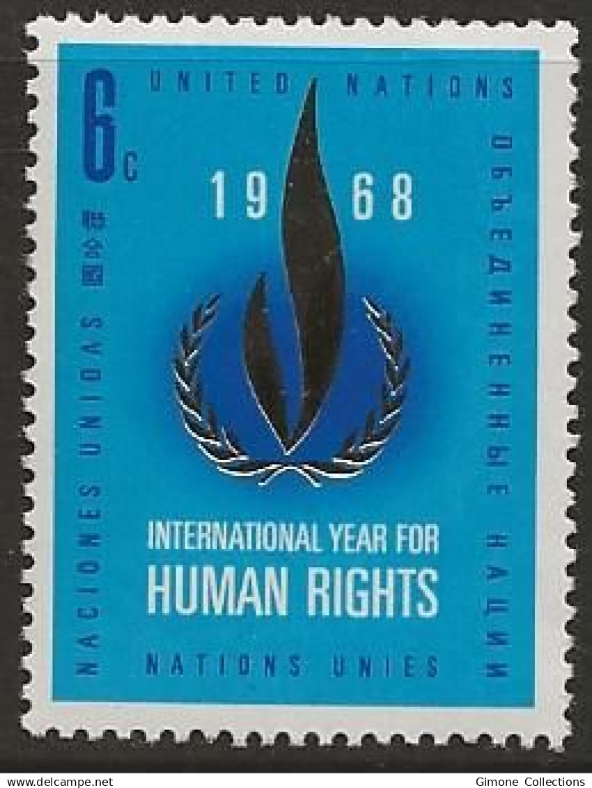 1968 - UN - ONU - NEW-YORK -  Année Complète - Complete Year - 11 stamps - Neuf MNH (**)