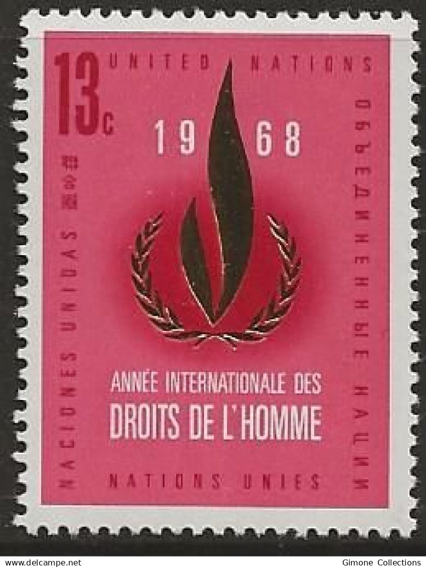1968 - UN - ONU - NEW-YORK -  Année Complète - Complete Year - 11 stamps - Neuf MNH (**)
