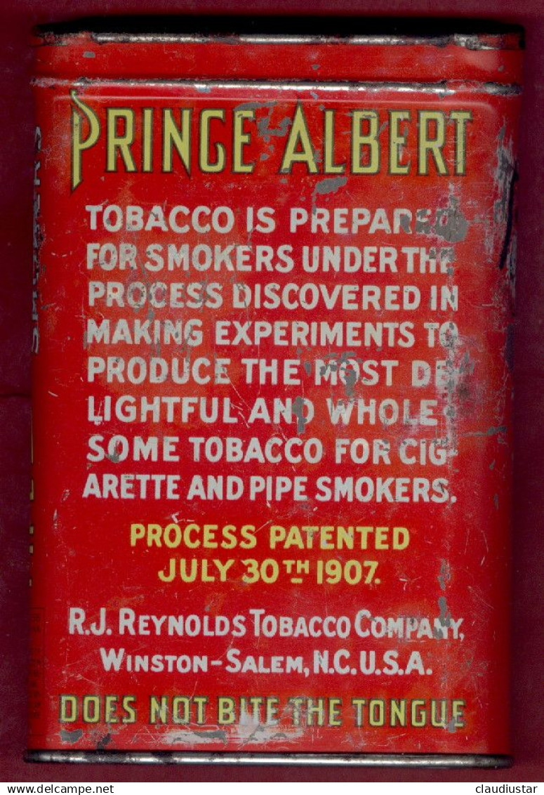 ** BOITE  TABAC  PRINCE  ALBERT ** - Empty Tobacco Boxes