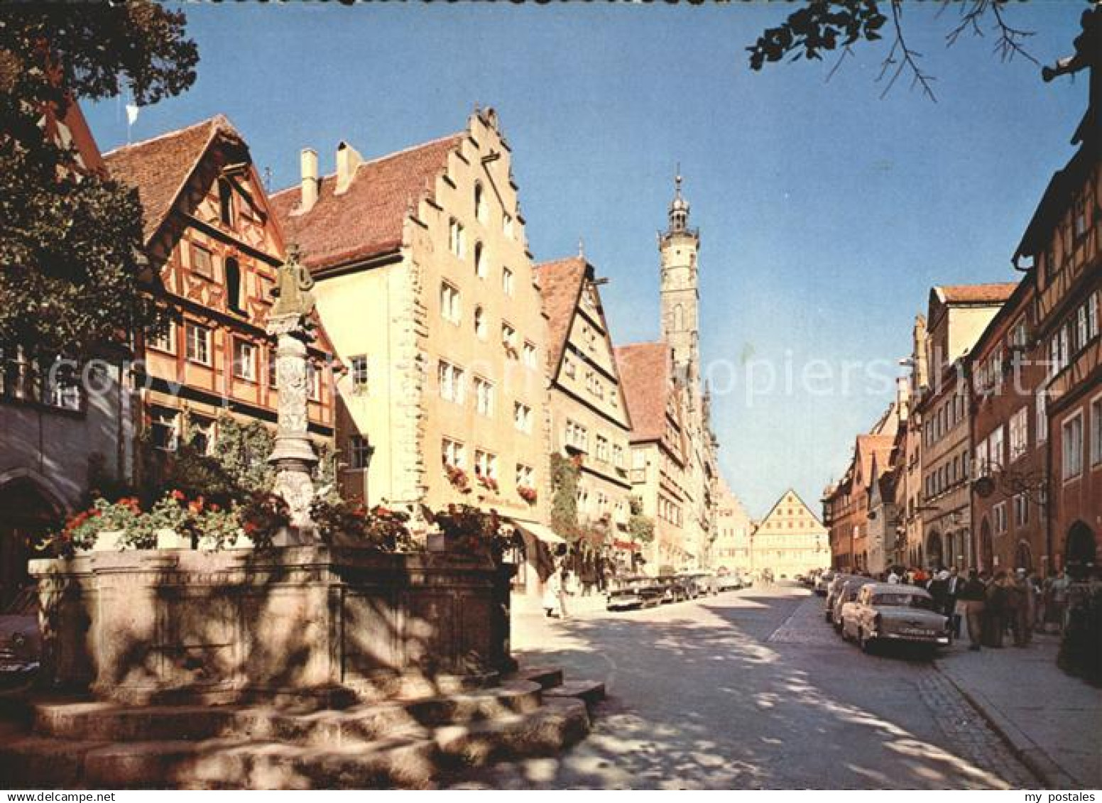 Rothenburg Tauber Herrengasse - Rothenburg O. D. Tauber
