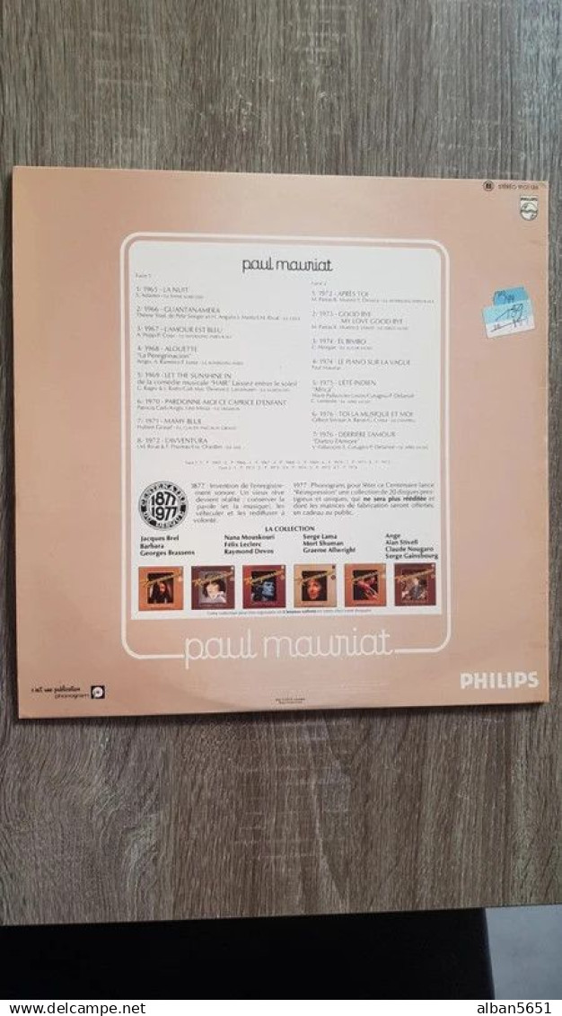 Paul Mauriat - Réimpression - Classical