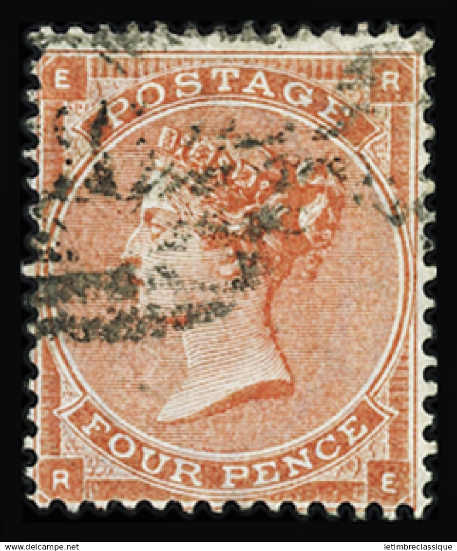 Obl N°20 à 25 Avec Cachets Propres, +n°56, 8 Ex. Planches 9 à 16, Tous Obl. A26 De Gibraltar Sur Fragments, Plus N°49 Pl - Altri & Non Classificati