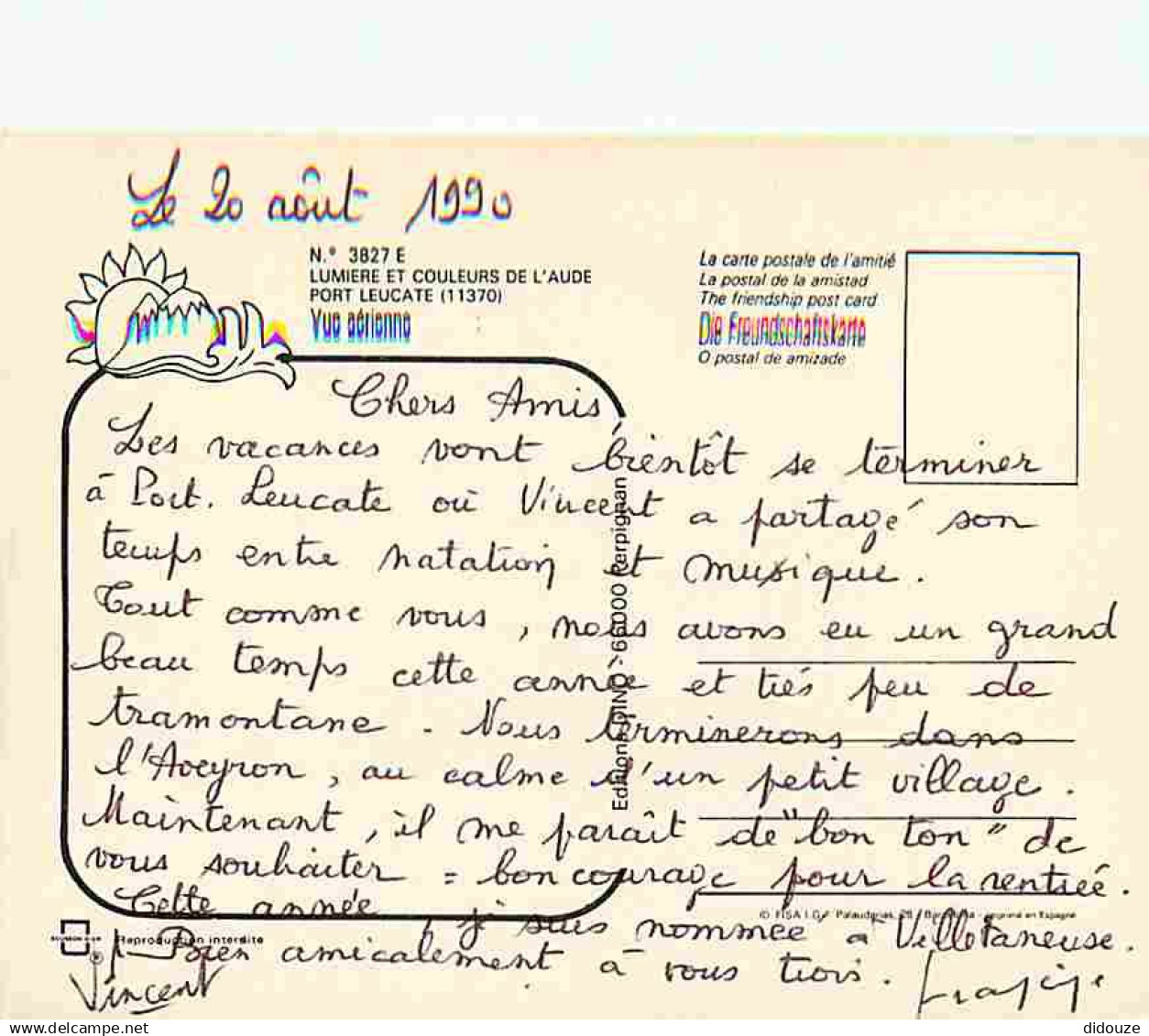 11 - Leucate - Port Leucate - Vue Générale Aérienne - CPM - Voir Scans Recto-Verso - Leucate