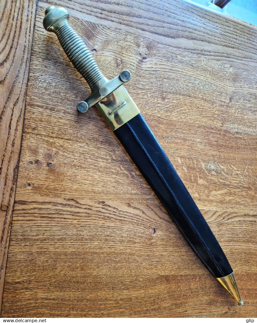 Glaive Modèle 1833 De Chez Pihet Frères, Châtellerault Des Troupes à Pied D’infanterie. - Armi Bianche