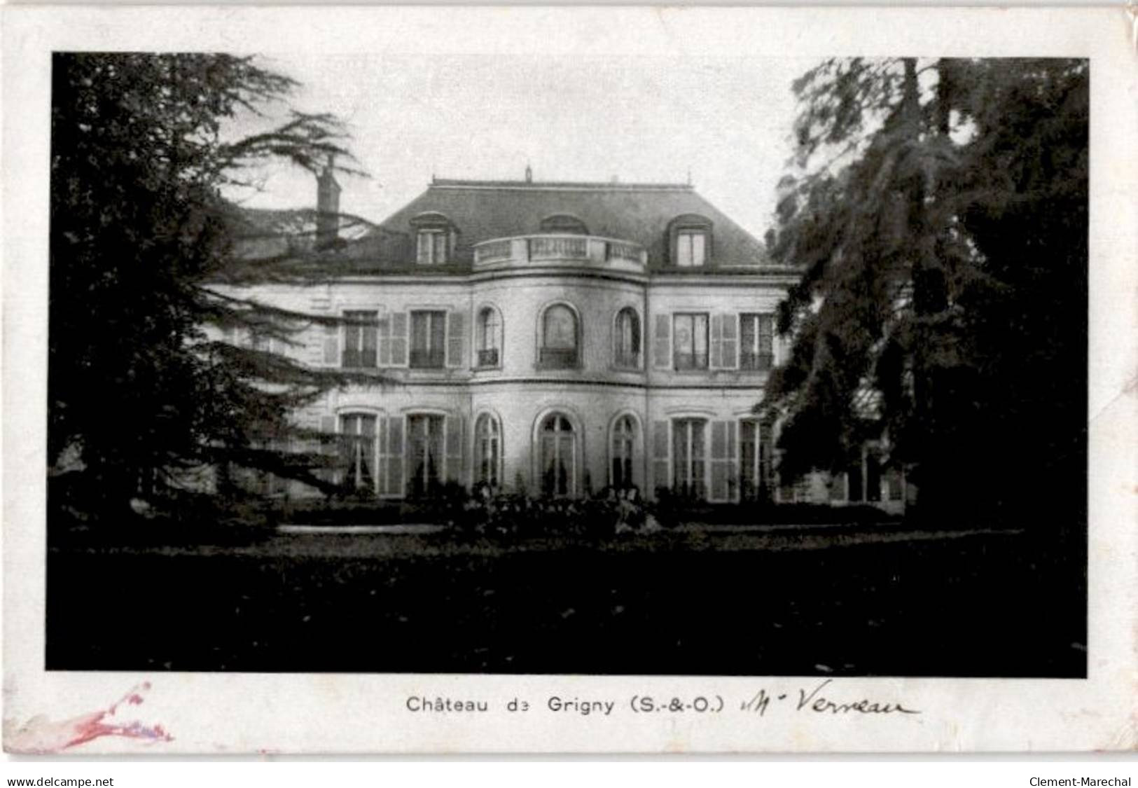 GRIGNY: Château De Grigny - état - Grigny