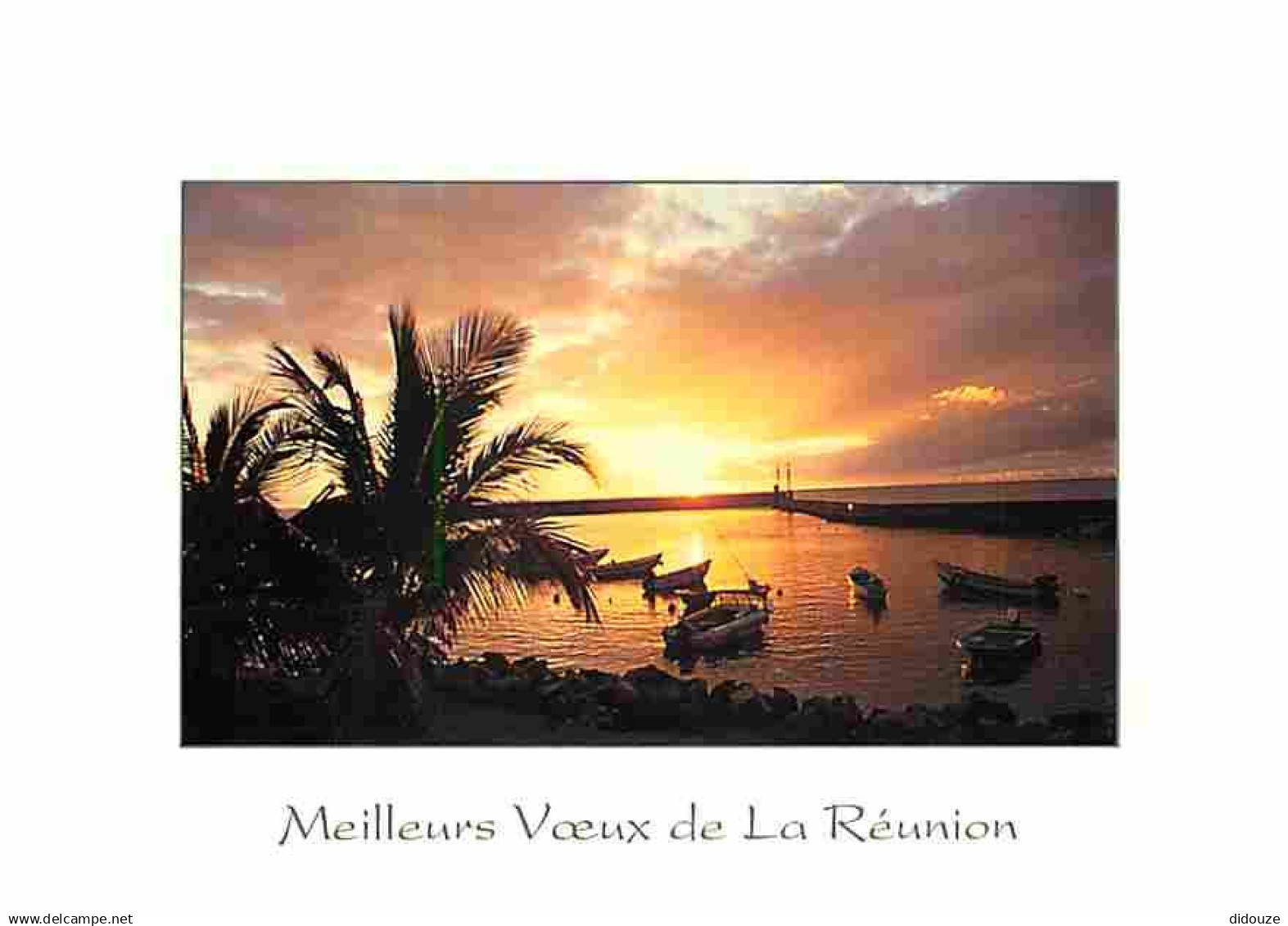 La Réunion - Meilleurs Voeux De La Réunion - CPM - Voir Scans Recto-Verso - Autres & Non Classés