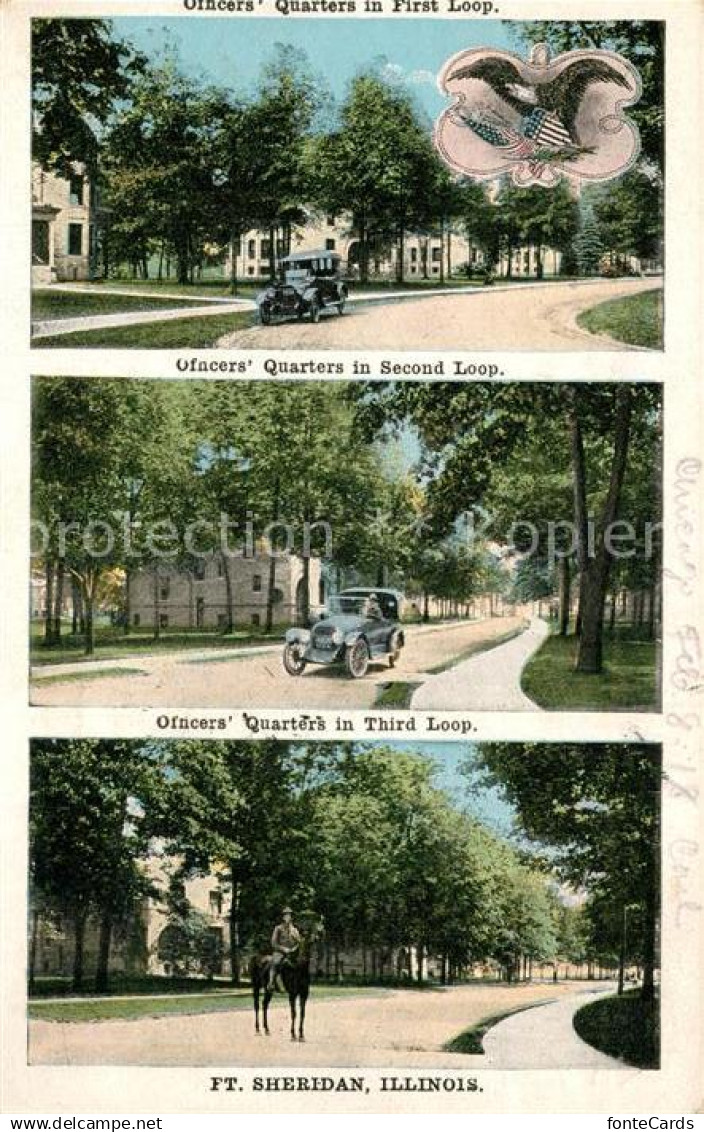 Sheridan Illinois Officers Quarters In First Second And Third Loop - Autres & Non Classés