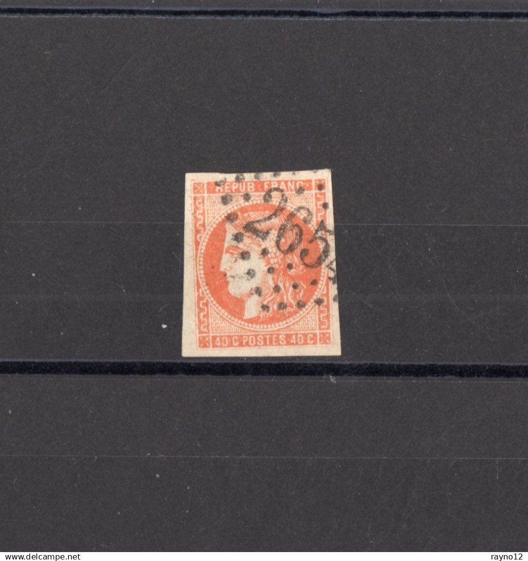 N° 48 Oblitéré - 1870 Emissione Di Bordeaux