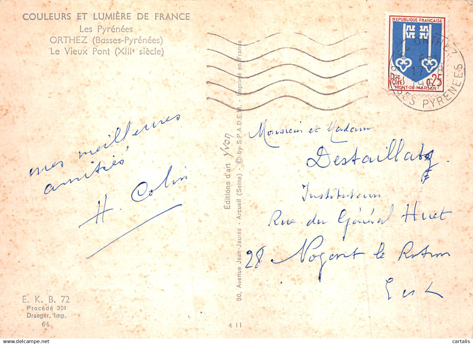 64-ORTHEZ-N°C-4353-C/0165 - Orthez