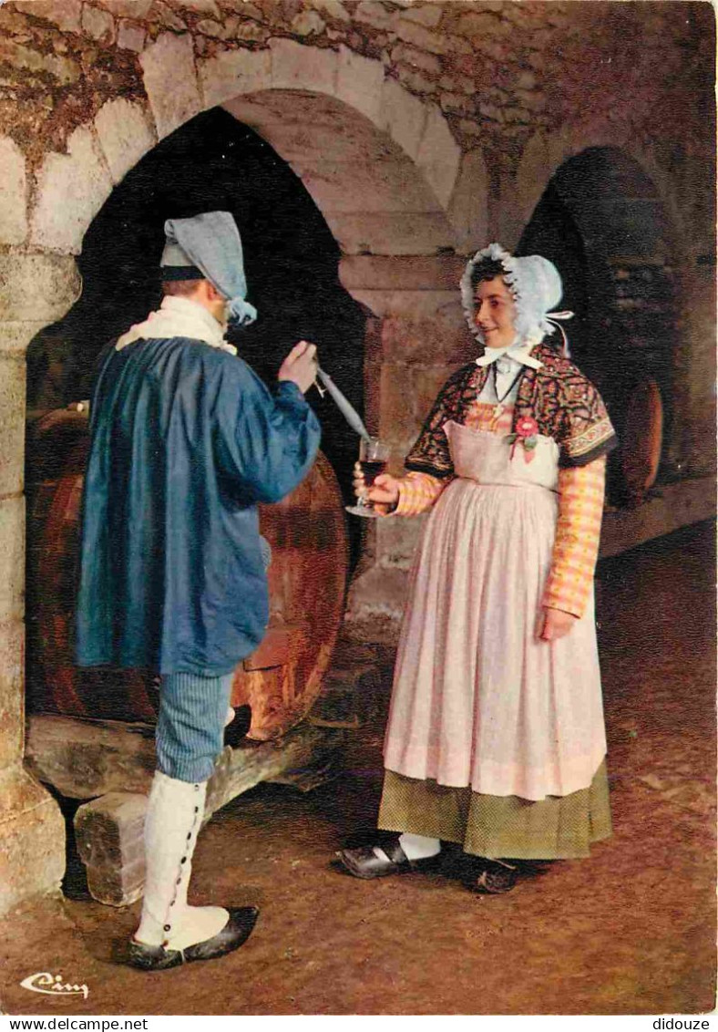 70 - Champlitte - Folklore Avec Les Compars De Chanitte De Champlitte - Dégustation Du Vin Nouveau - Groupe Folklorique - Champlitte