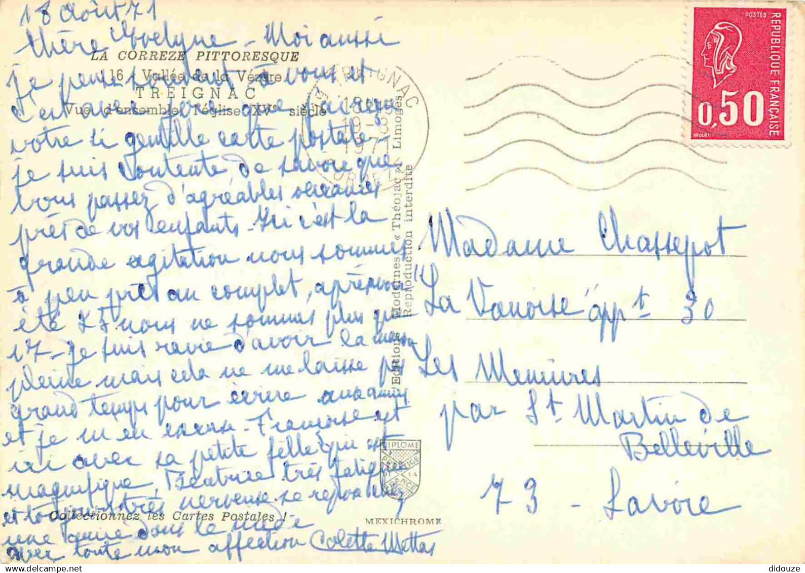19 - Treignac - Vue Générale - CPM - Voir Scans Recto-Verso - Treignac