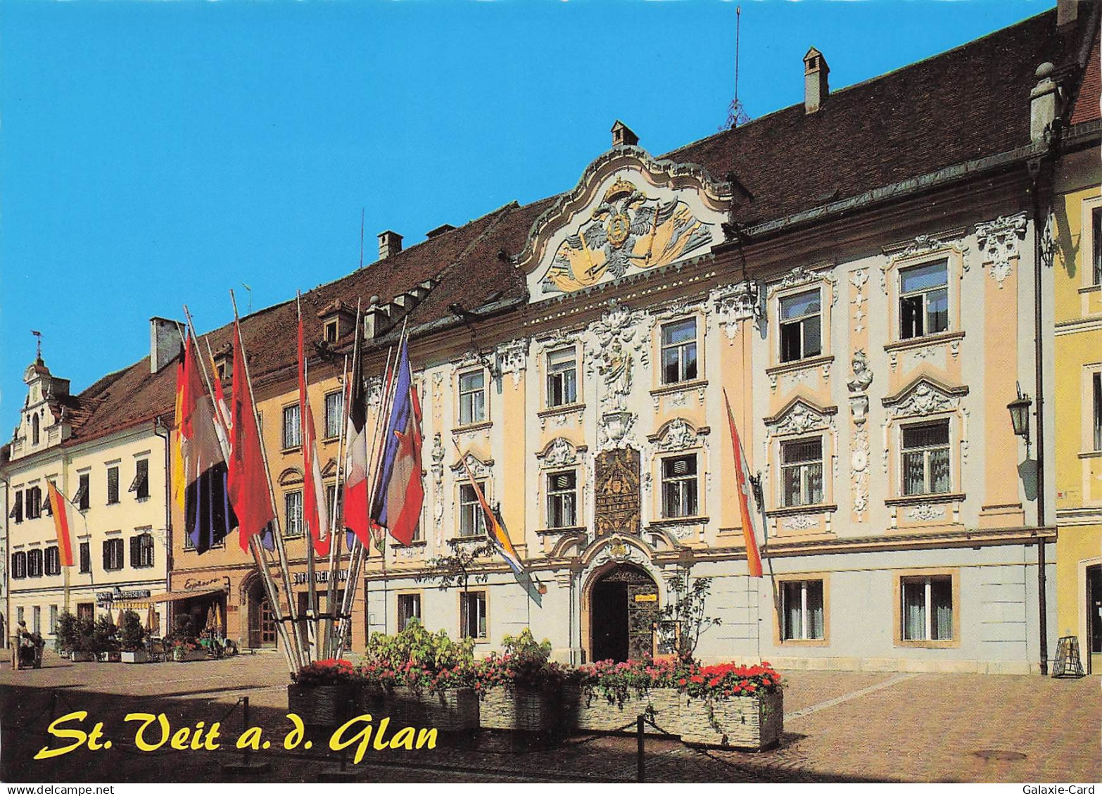 AUTRICHE ST VEIT AN DER GLAN RATHAUS MIT BAROCKFASSADE - Autres & Non Classés