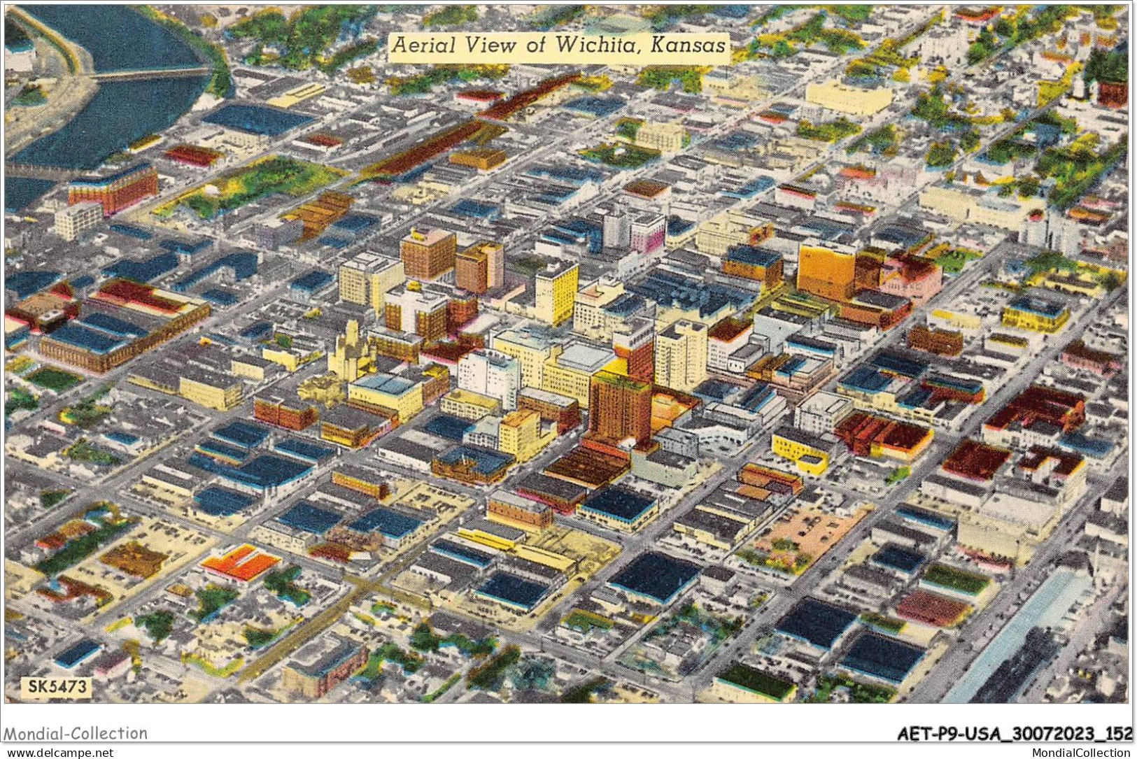 AETP9-USA-0765 - WICHITA - KANSAS - Aerial View - Wichita