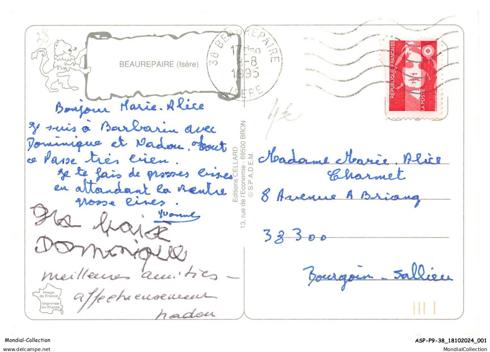ASPP9-0410-38 - BEAUREPAIRE - Beaurepaire