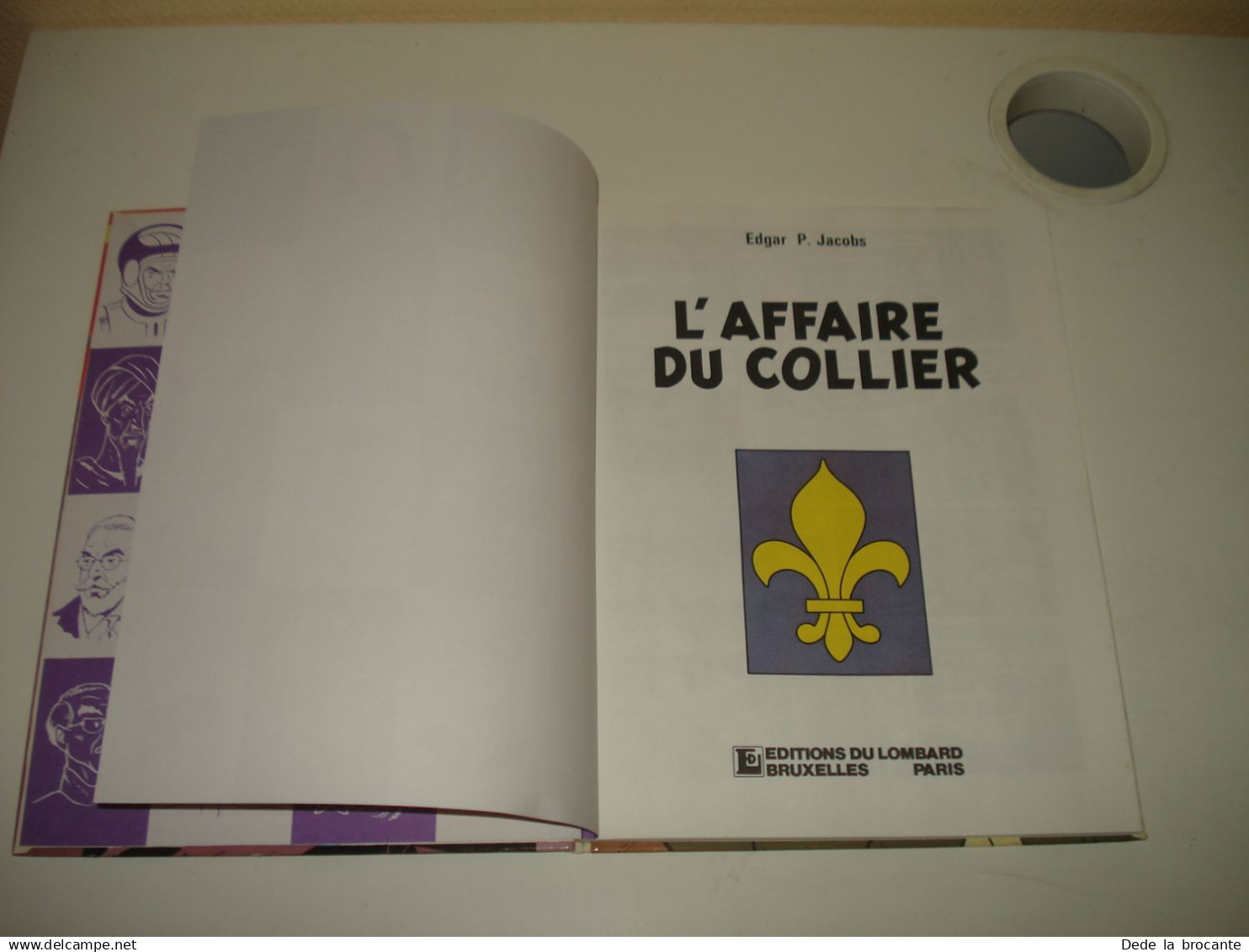 C68 ( 2 ) / Blake Et Mortimer " L'affaire Du Collier " - Re Avril  1982 - Blake Et Mortimer