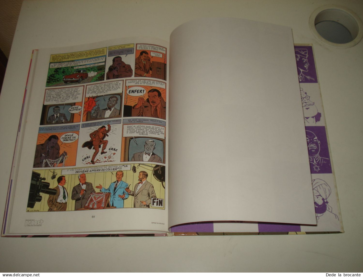 C68 ( 2 ) / Blake et Mortimer " L'affaire du collier " - Re avril  1982