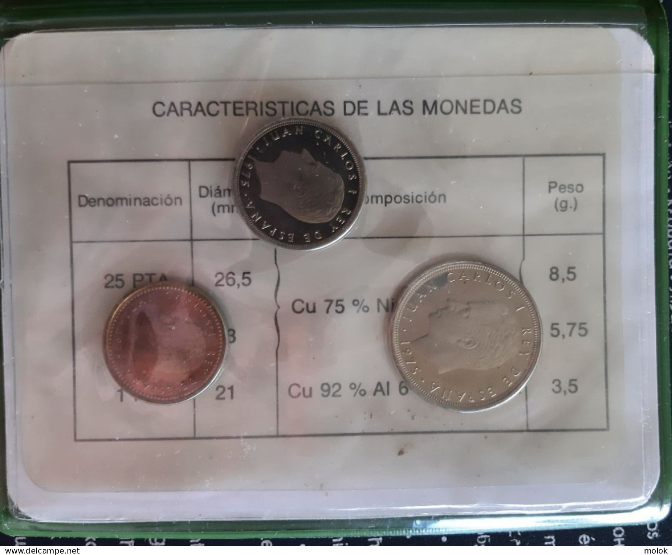 Espagne Pruebas Numisticas 1977 - Ongebruikte Sets & Proefsets