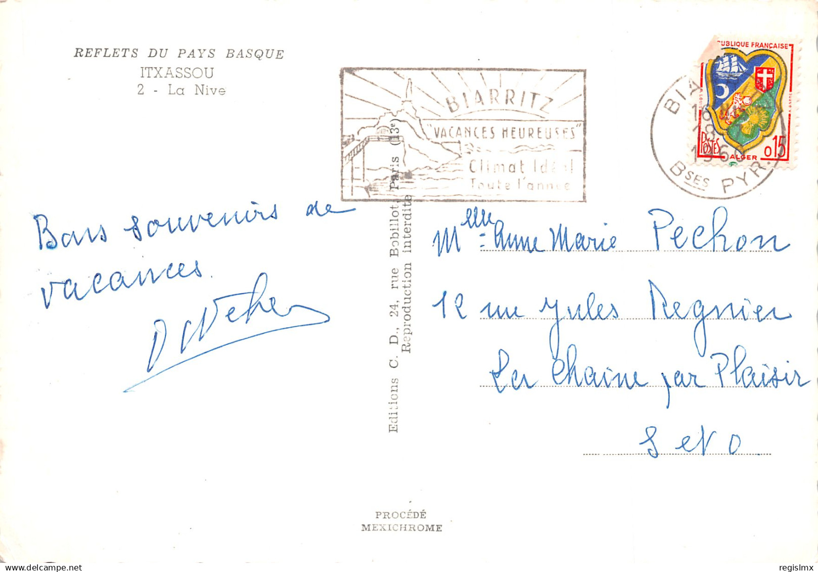 64-ITXASSOU-N°2838-D/0241 - Itxassou
