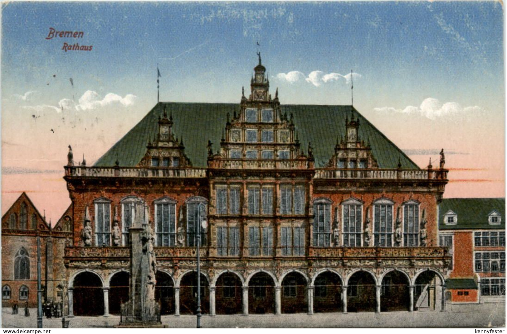Bremen Rathaus - Feldpost Reservelazarett Bremen - Bremen