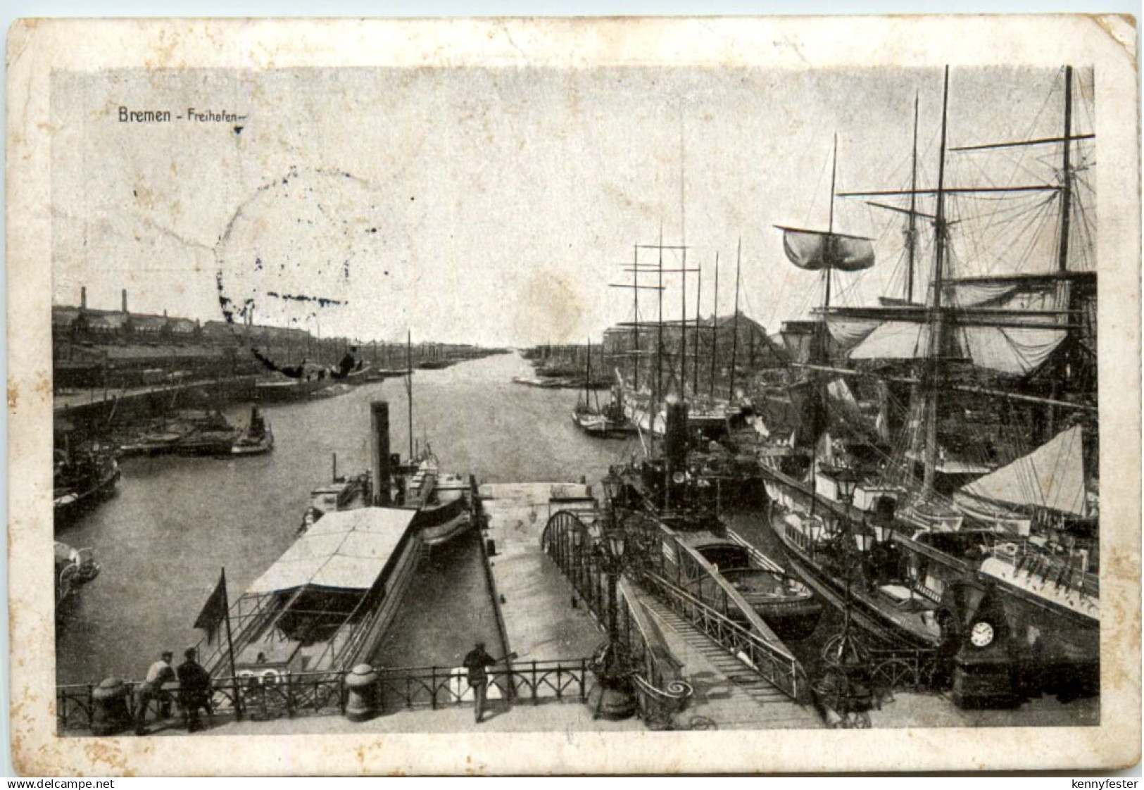 Bremen - Freihafen - Feldpost - Reservelazarett Bremen - Bremen