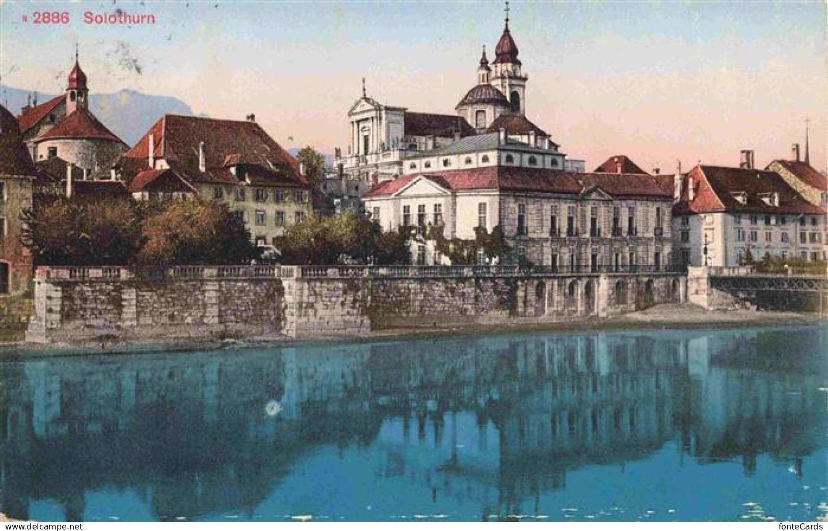 Solothurn Soleure SO Aarepartie Kirche - Autres & Non Classés