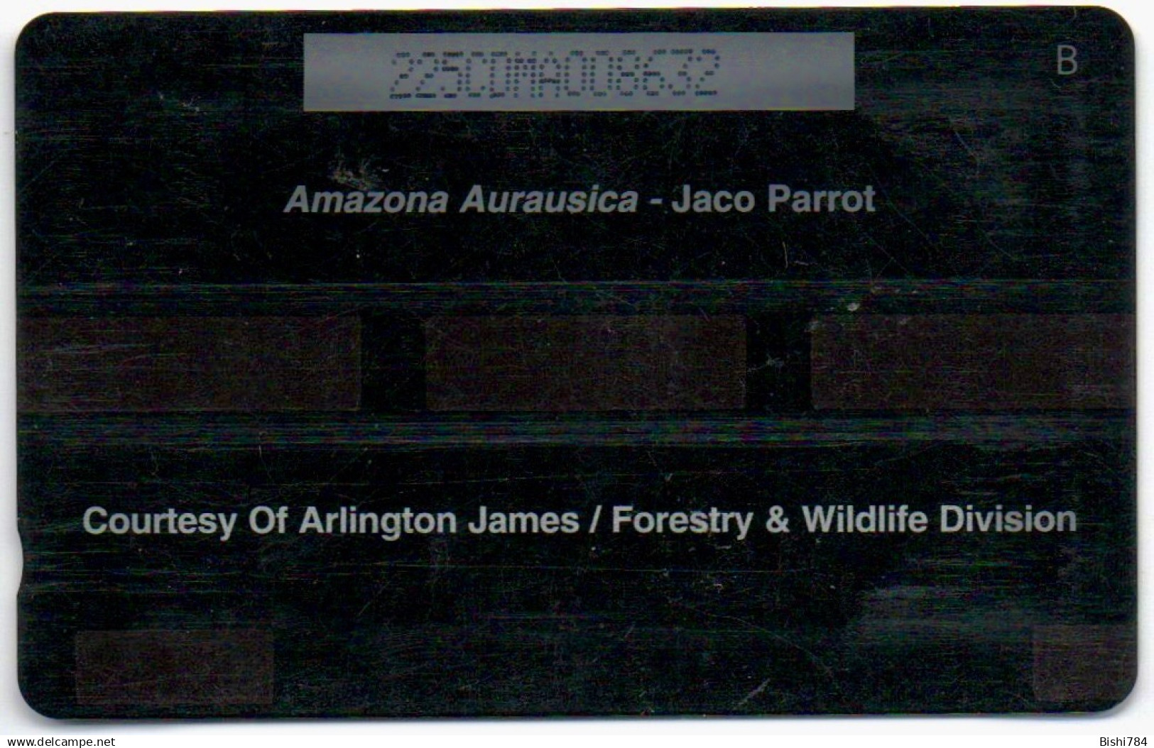 Dominica - Jaco Parrot - 225CDMA (flat Top 3) - Dominica