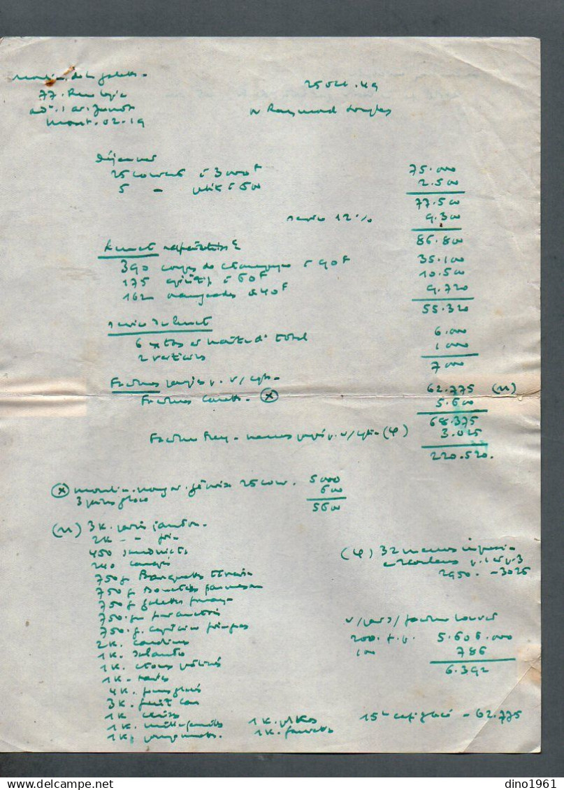 VP23.870 - PARIS 1949 - LAS - M. Raymond SOUPLEX, Acteur, Dialoguiste, Scénariste Et Chansonnier Français - Actors & Comedians