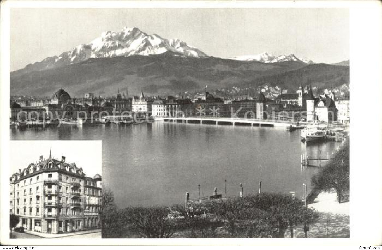 Luzern LU Parc Hotel Lucerne Am Vierwaldstaettersee - Autres & Non Classés