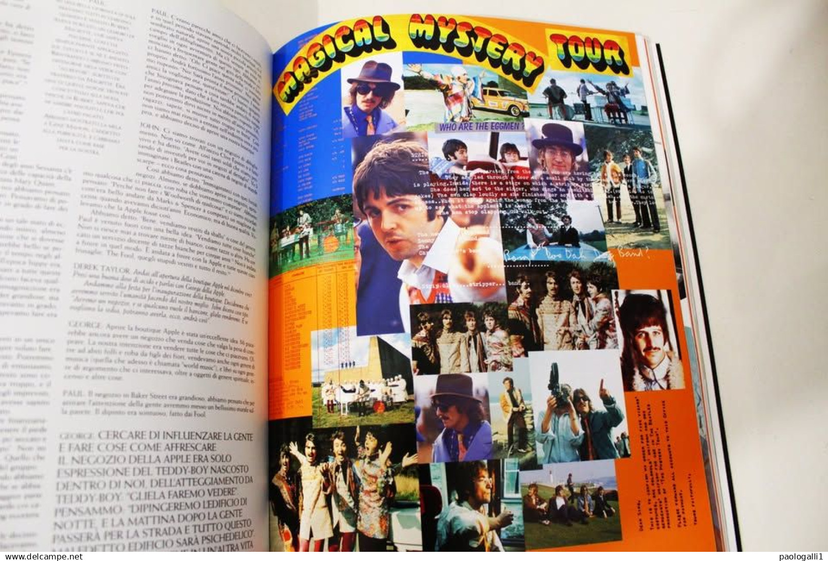 The Beatles Anthology Edizione Italiana Illustrata Raro - Music