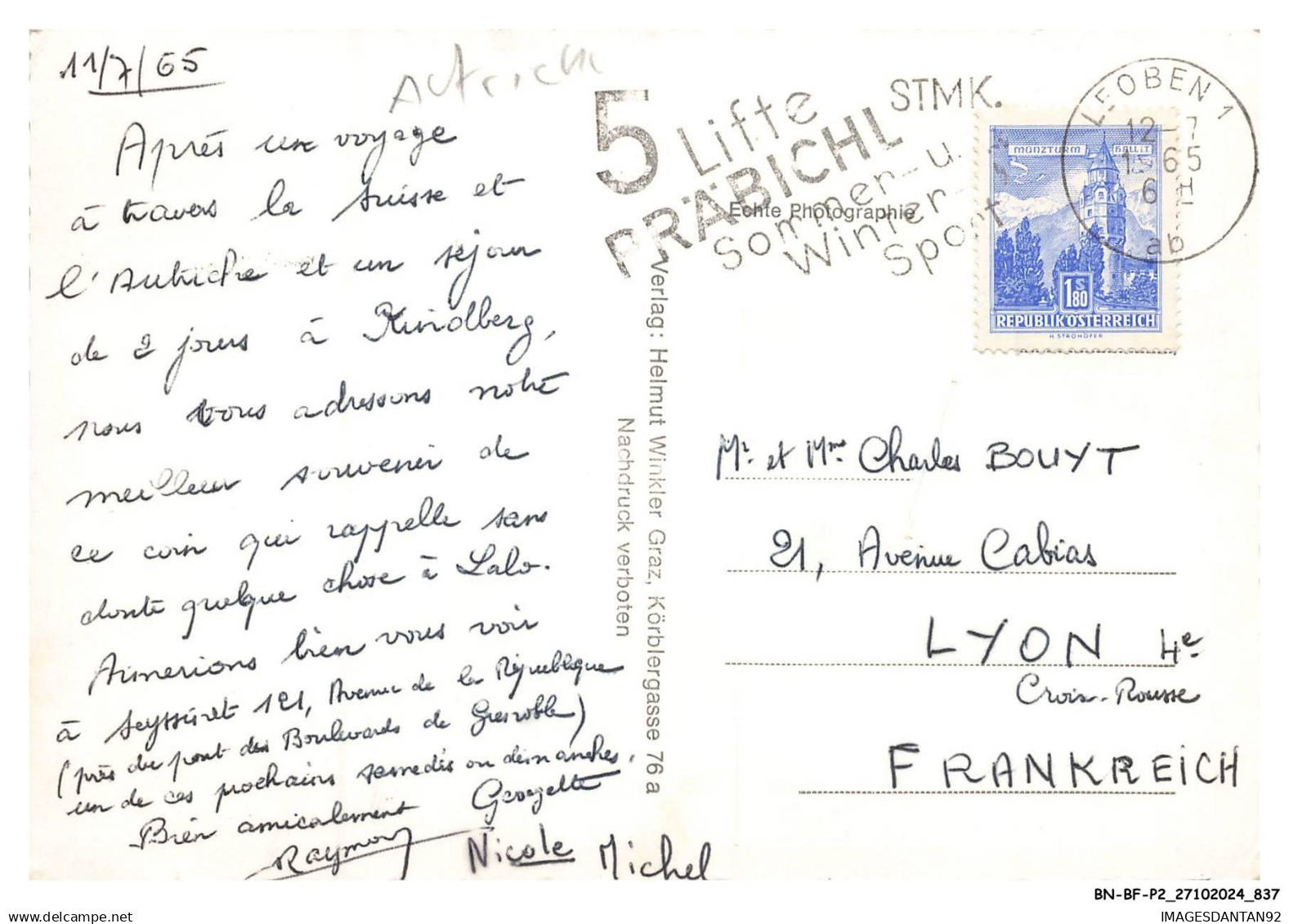 BN-BFP2-0630-AUTRICHE - GRUSS AUS LEOBEN - Divers Aspects - Leoben