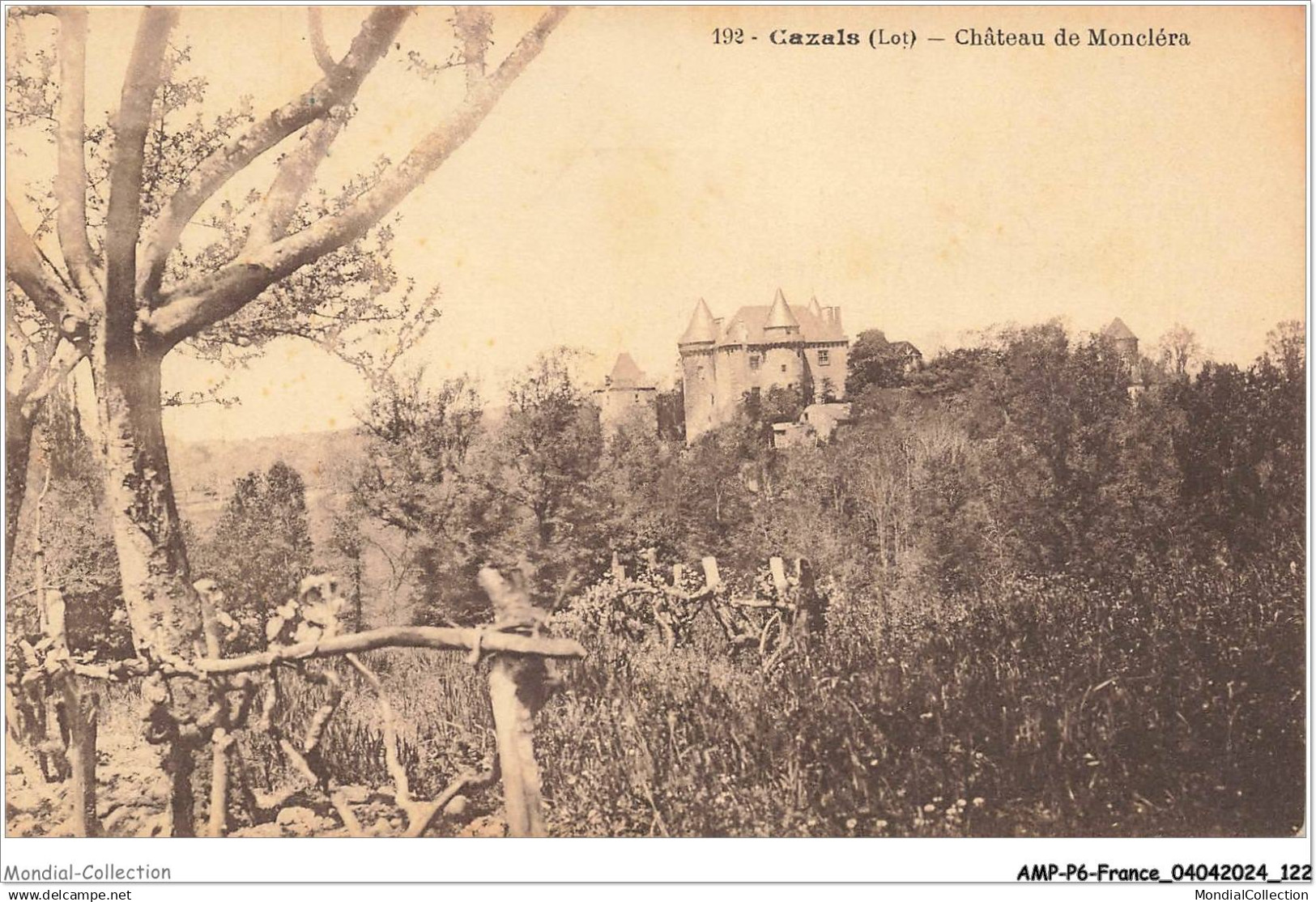 AMPP6-0632-46 - CAZALS - Chateau De Moncléra - Cazals
