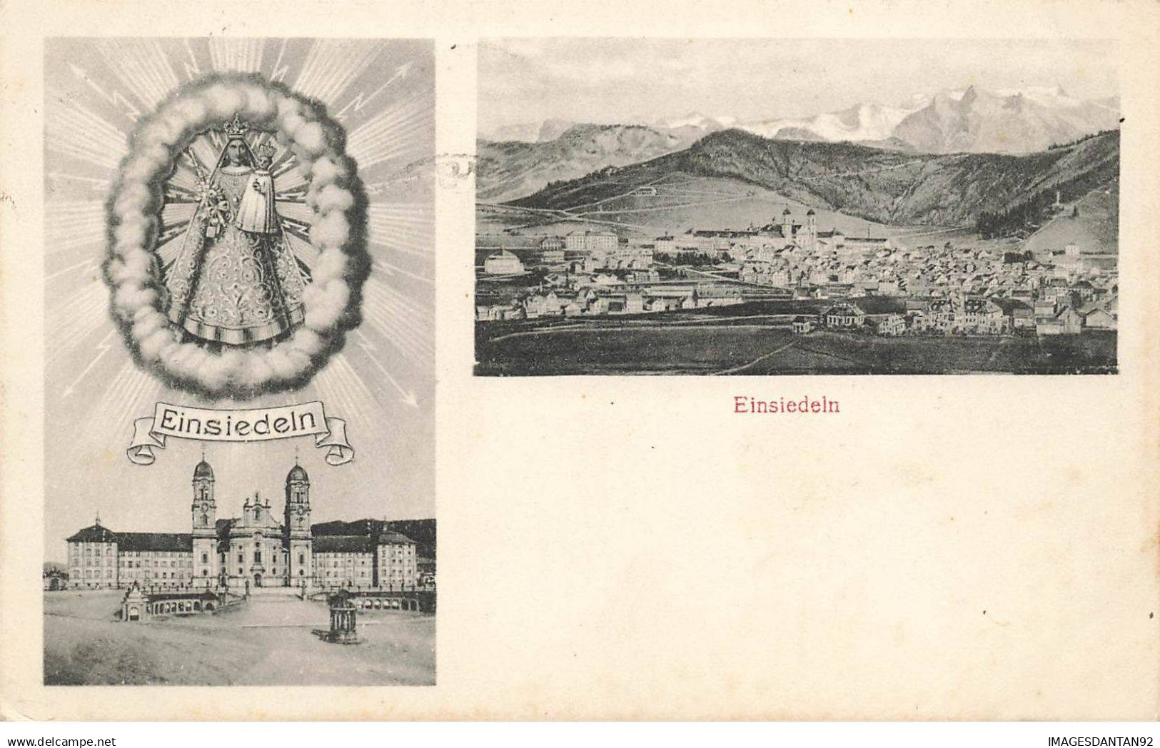 SUISSE #MK34571 ZOUG . EINSIEDELN GRUSS AUS - Zoug
