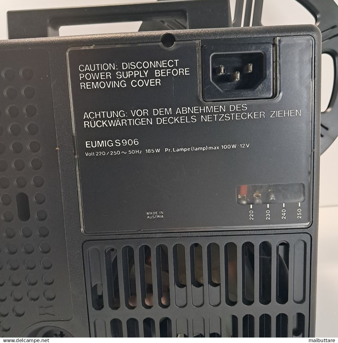 Proiettore Super 8 Eumig S906 Volt 220 50 Hz Con Due Pellicole - Film Projectors